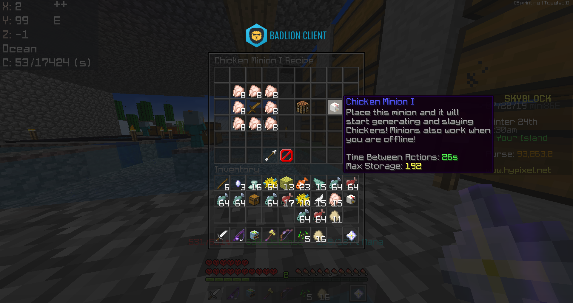 Skyblockアイテム情報49 卵 Egg の入手方法 Hypixel Skyblockの歩き方 Skyblockアイテム情報49 卵 Egg の入手方法 Hypixel Skyblockの歩き方