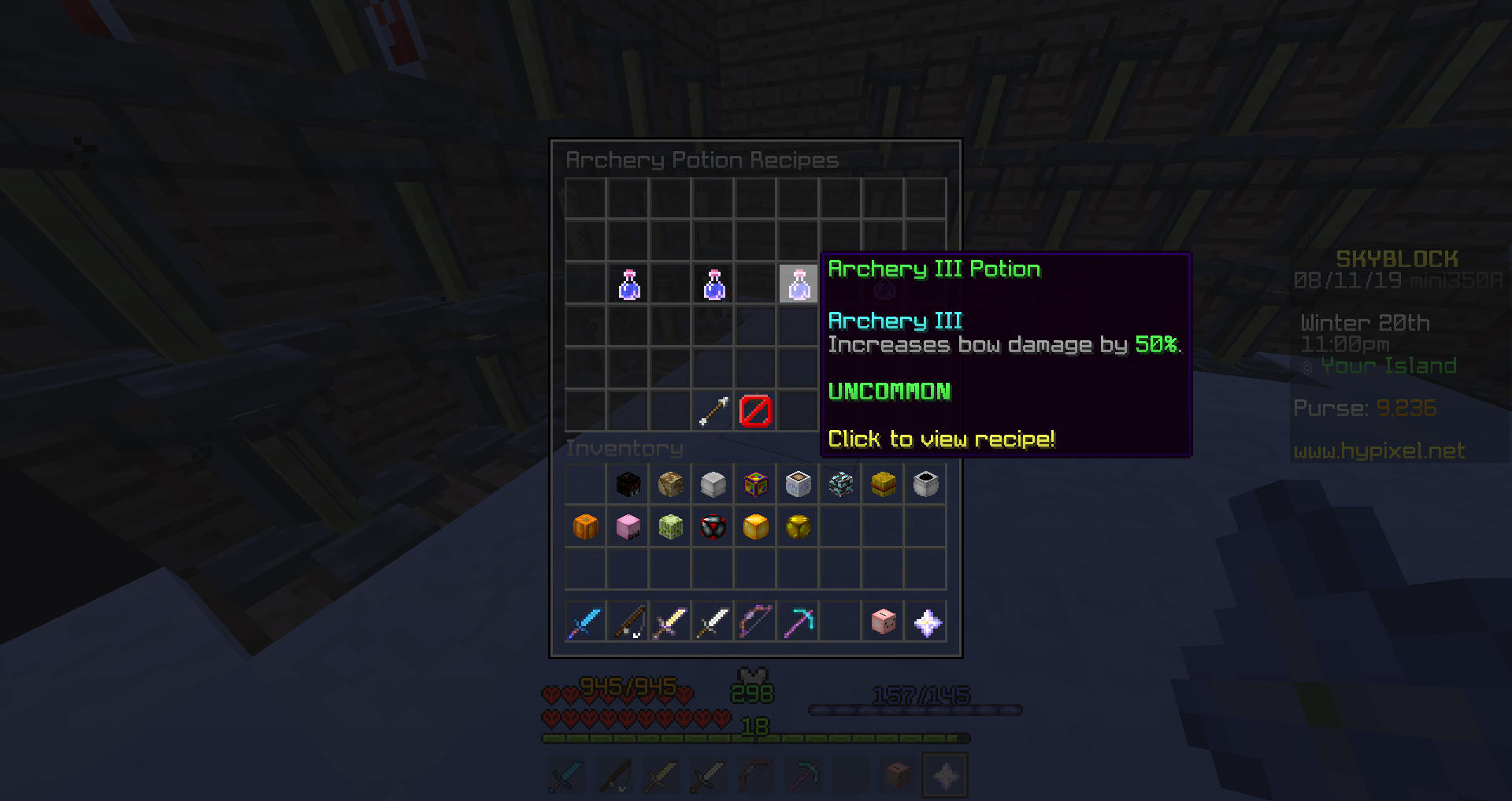 Skyblockアイテム情報39 ポーションで火力ドーピング Hypixel Skyblockの歩き方 Skyblockアイテム情報39 ポーションで火力ドーピング Hypixel Skyblockの歩き方