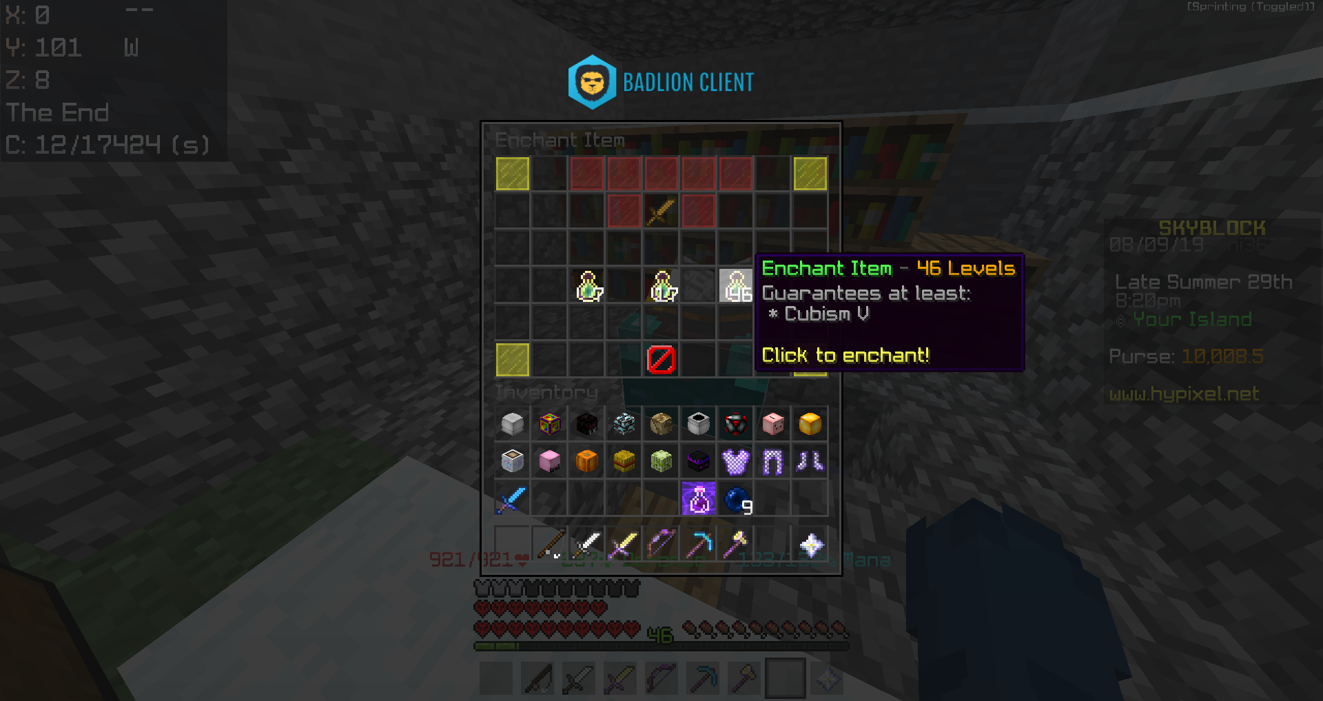 Skyblock装備情報4 Cubism V スライム特攻 Hypixel Skyblockの歩き方 Skyblock装備情報4 Cubism V スライム特攻 Hypixel Skyblockの歩き方