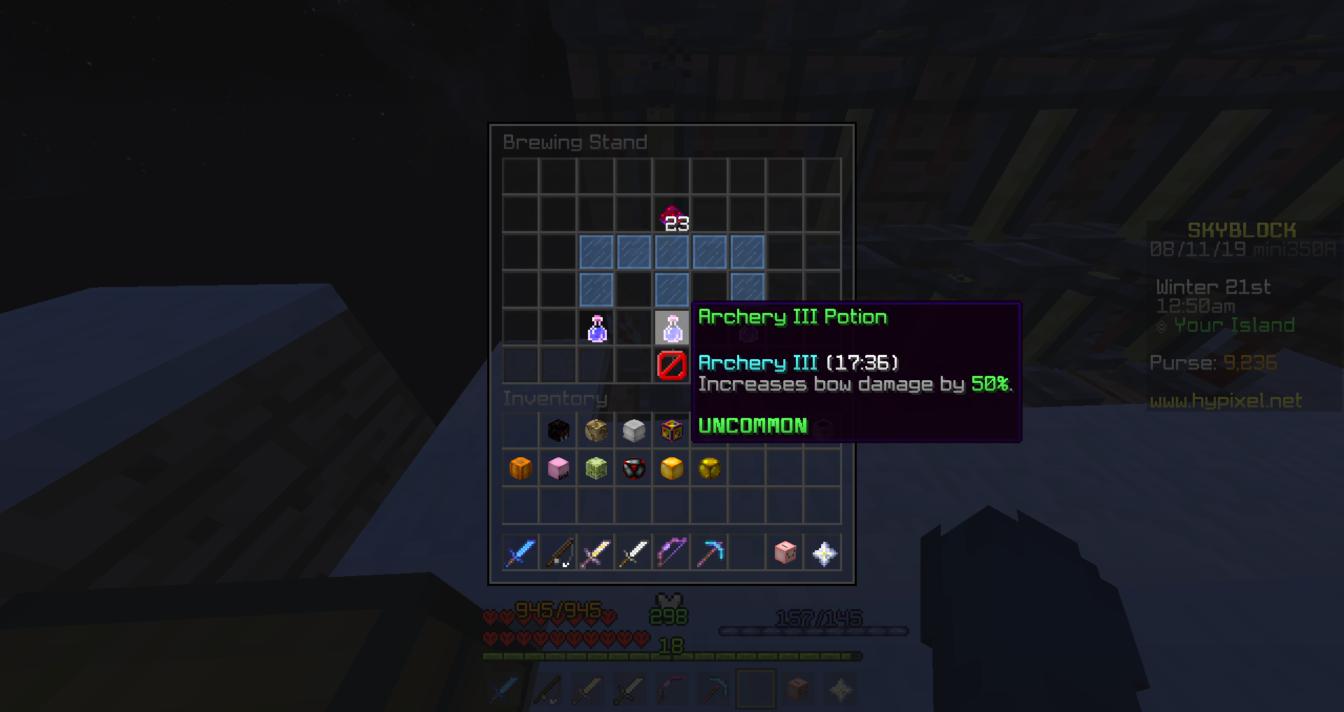 Skyblockアイテム情報39 ポーションで火力ドーピング Hypixel Skyblockの歩き方 Skyblockアイテム情報39 ポーションで火力ドーピング Hypixel Skyblockの歩き方