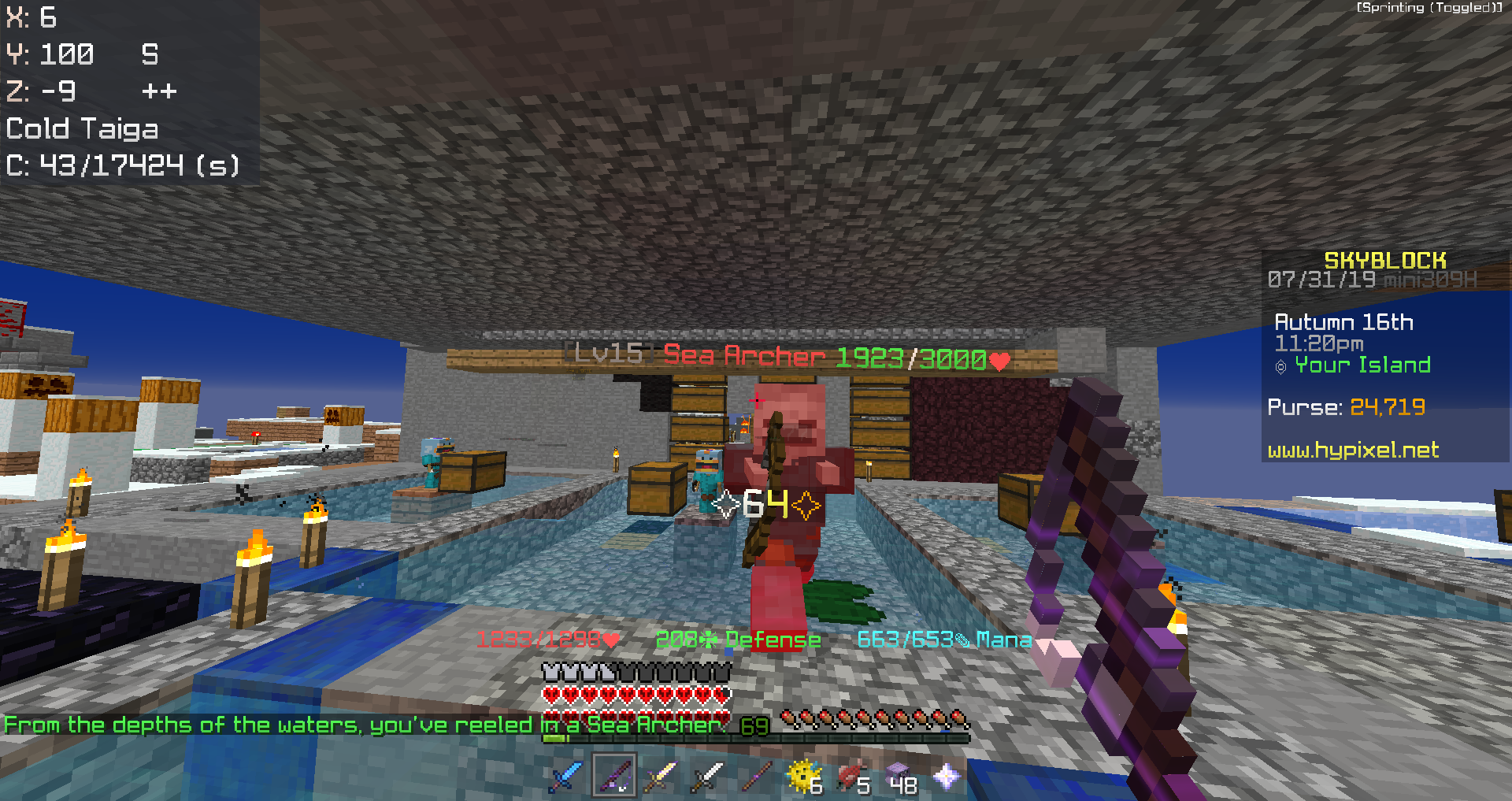 Skyblock釣り6 Spiked餌とlight餌どっちが優秀 Hypixel Skyblockの歩き方 Skyblock釣り6 Spiked餌とlight餌どっちが優秀 Hypixel Skyblockの歩き方