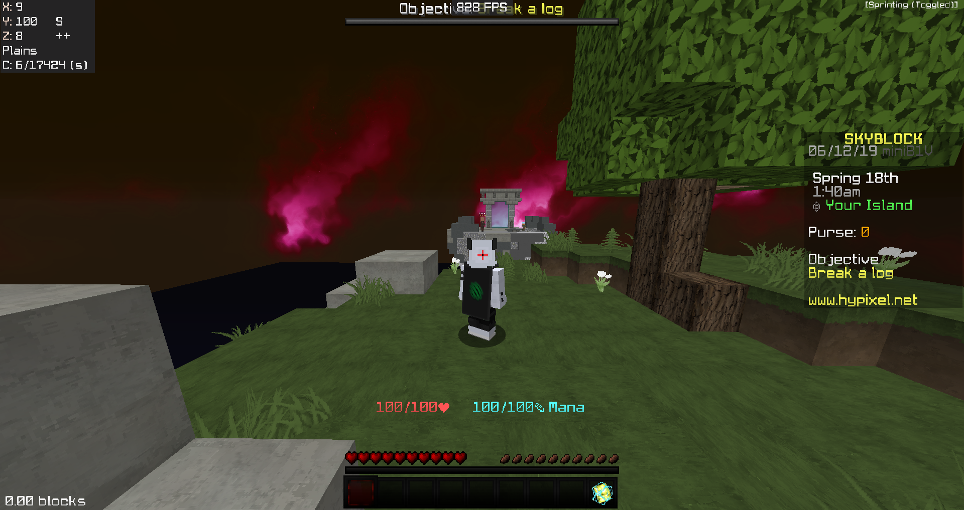 あのhypixelにスカイブロックが ジゼルのマイクラ物語