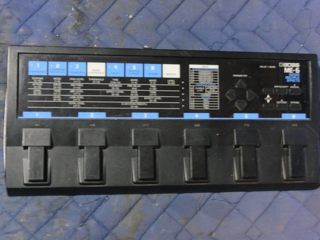 マルチエフェクター「BOSS ME-8」を現代風にモディファイする マルチエフェクター「BOSS ME-8」を現代風にモディファイする