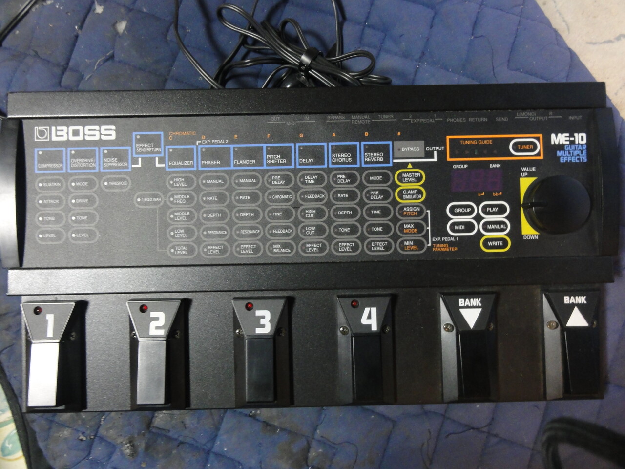 マルチエフェクター「BOSS ME-8」を現代風にモディファイする マルチエフェクター「BOSS ME-8」を現代風にモディファイする