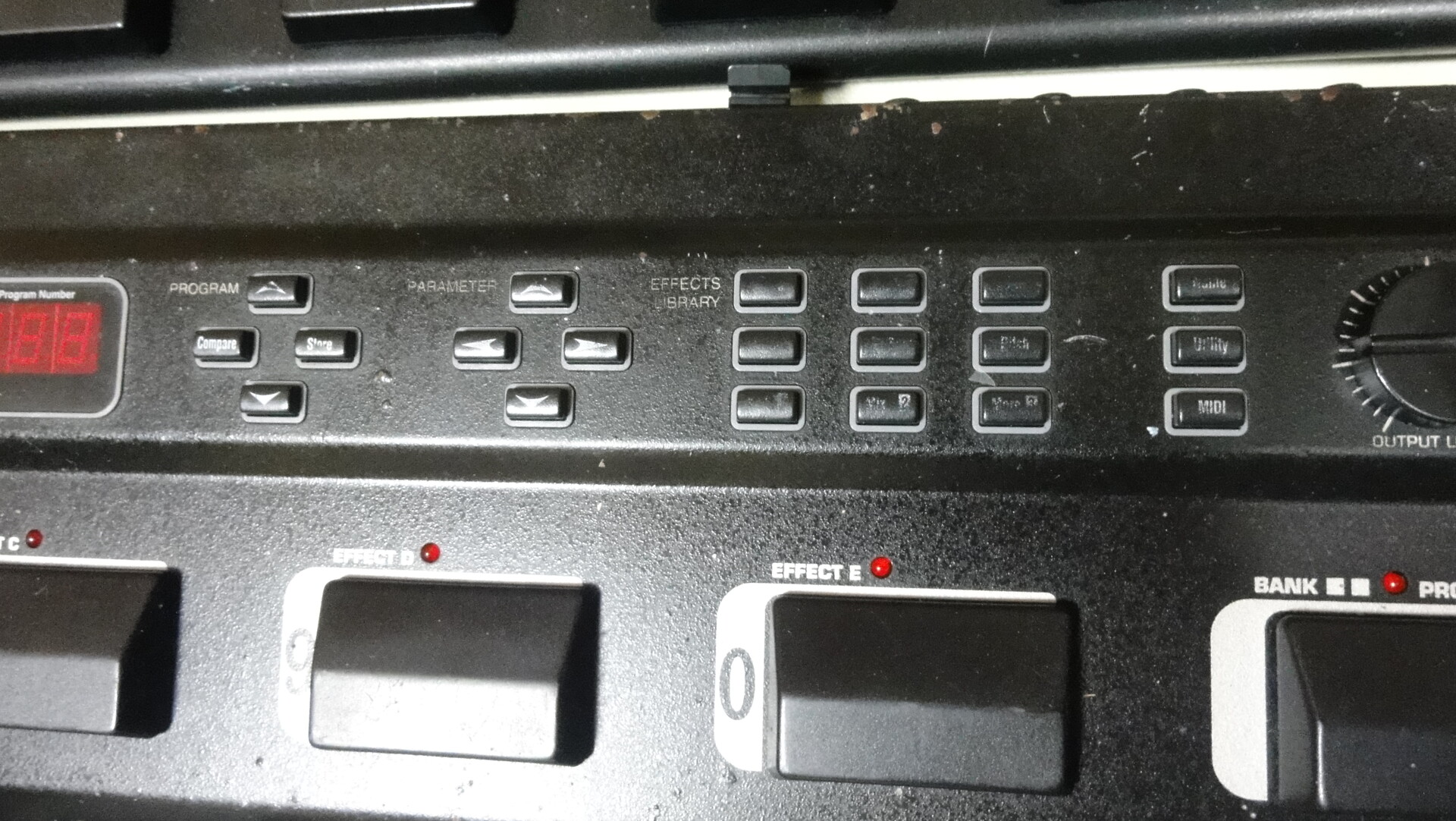 麗しきハイブリッド世代のマルチエフェクター達外伝⑨ DigiTech RP-1