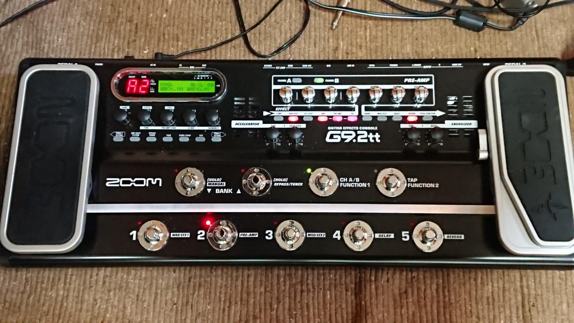 マルチエフェクター ZOOM G5が動き出すまで ② 与太話から本編
