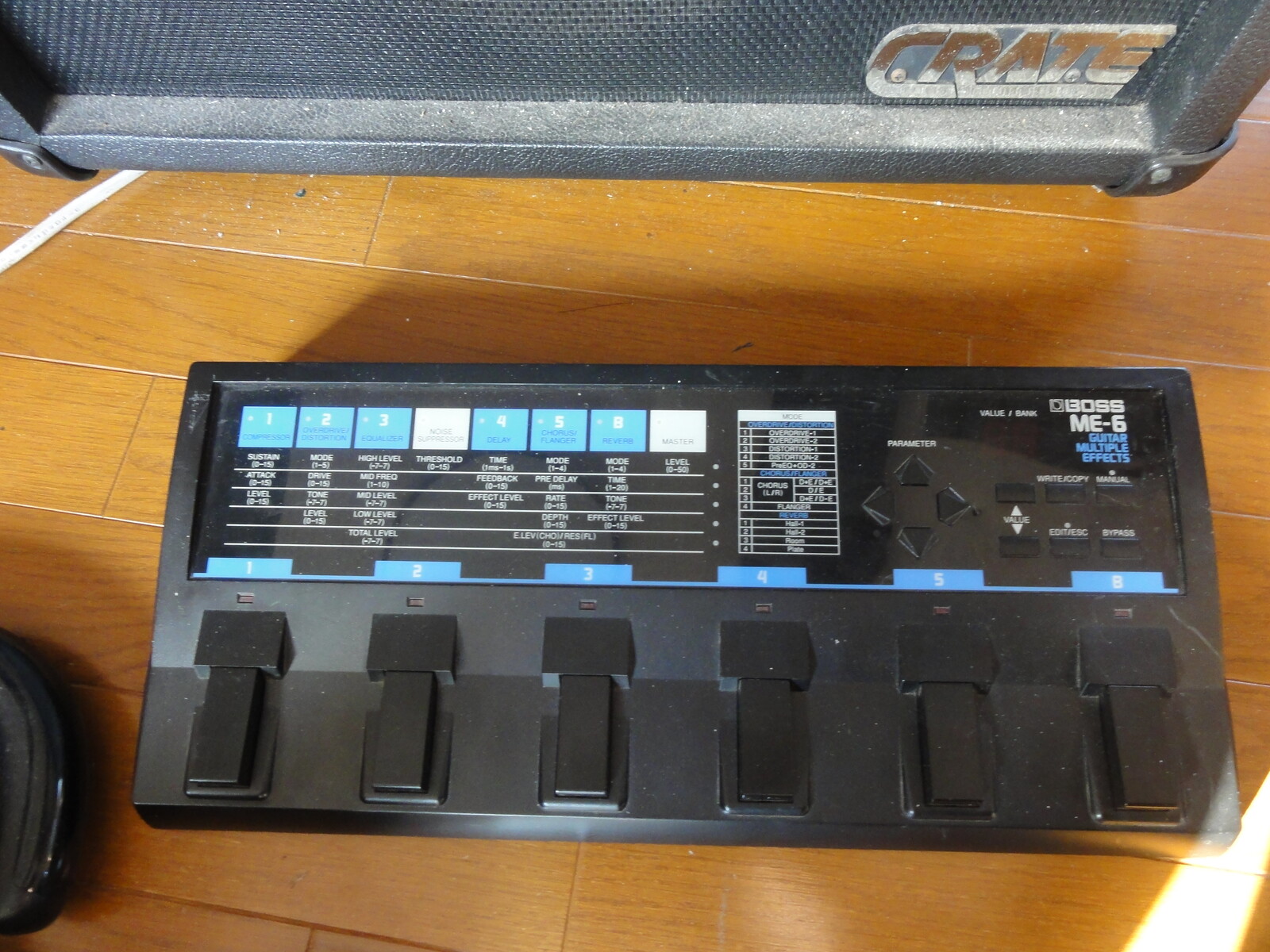 マルチエフェクター「BOSS ME-8」を現代風にモディファイする マルチエフェクター「BOSS ME-8」を現代風にモディファイする