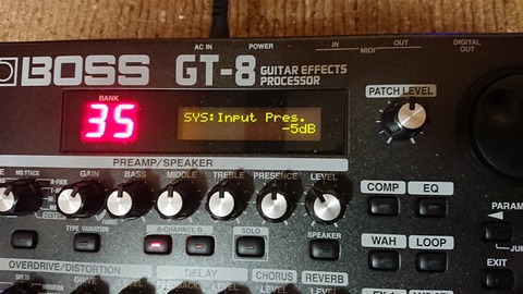 Boss マルチエフェクターGTー8 BOSS GT-8 Guitar Effects Processor Multi Guitar effect pedal
