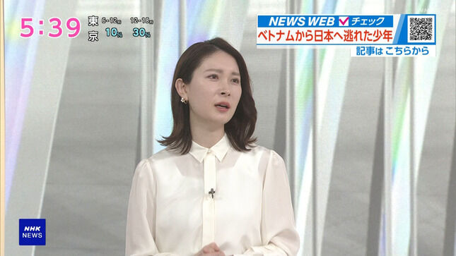 透け透け！！　森田茉里恵アナ