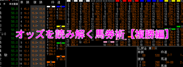 《先行受付》第二弾は複勝!!『オッズを読み解く馬券術【複勝編】』のご案内