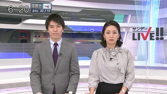 矢島悠子アナ サンデーLIVE!! ANNnews