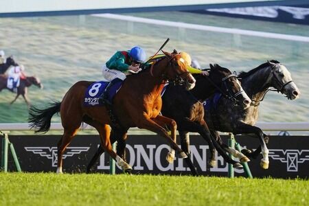 【ジャパンC】世界ランキング1位カランダガンが2分20秒3レコードV！レース直後ダノンデサイルとマスカレードボール放馬