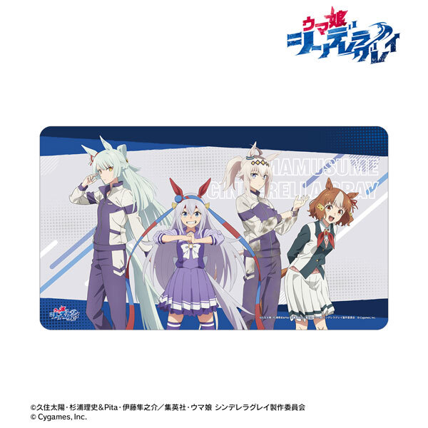 【サプライ】アニメ「ウマ娘 シンデレラグレイ」からラバーマット2種が登場　2026年2月上旬発売　あみあみ・楽天で予約開始