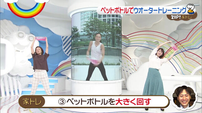 徳島えりかアナのおへそが見える！