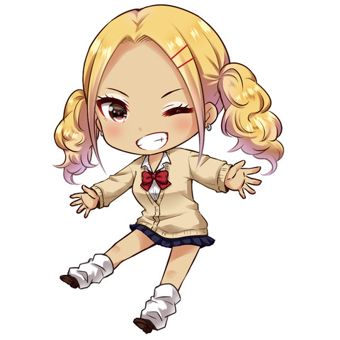 【画像】ハラミちゃんのギャルメイクが予想外に良い件