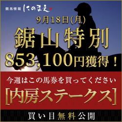 ■日曜中山10R内房S　今週はこの馬券を買って下さい。■