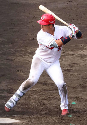 カープ野間、新フォームに手応え　西川龍馬＆西武秋山を参考に試行錯誤