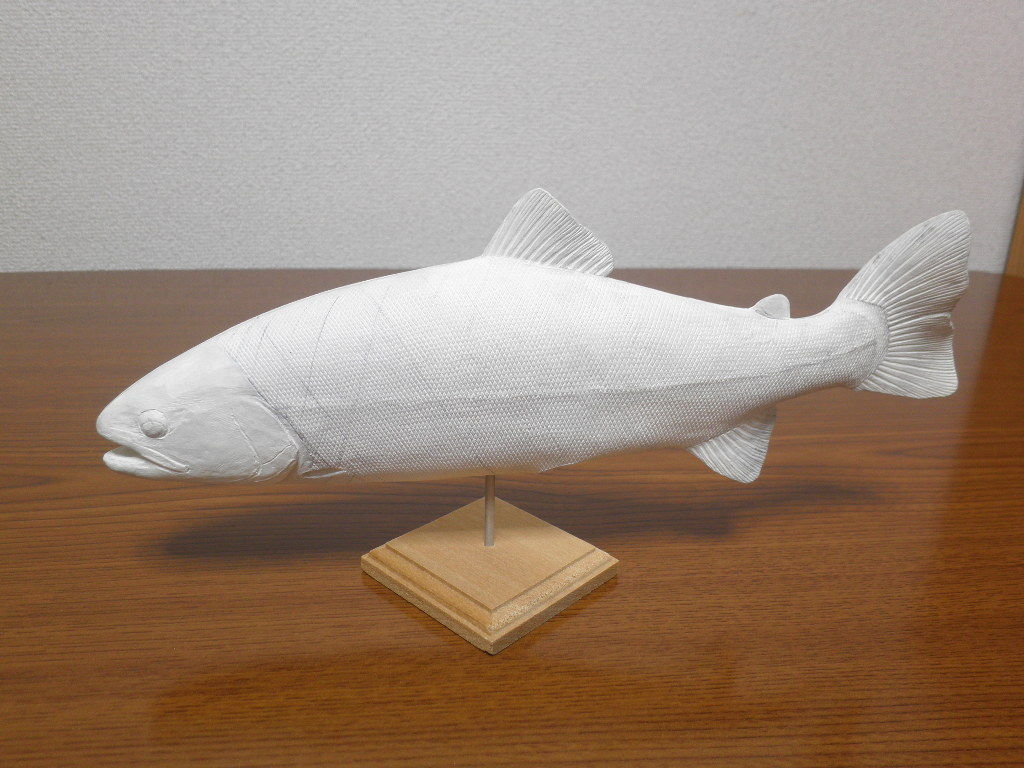 ヤマメのフィギュア作り方 魚の模型制作しています Fish Craft Real ヤマメのフィギュア作り方 魚の模型制作しています Fish Craft Real
