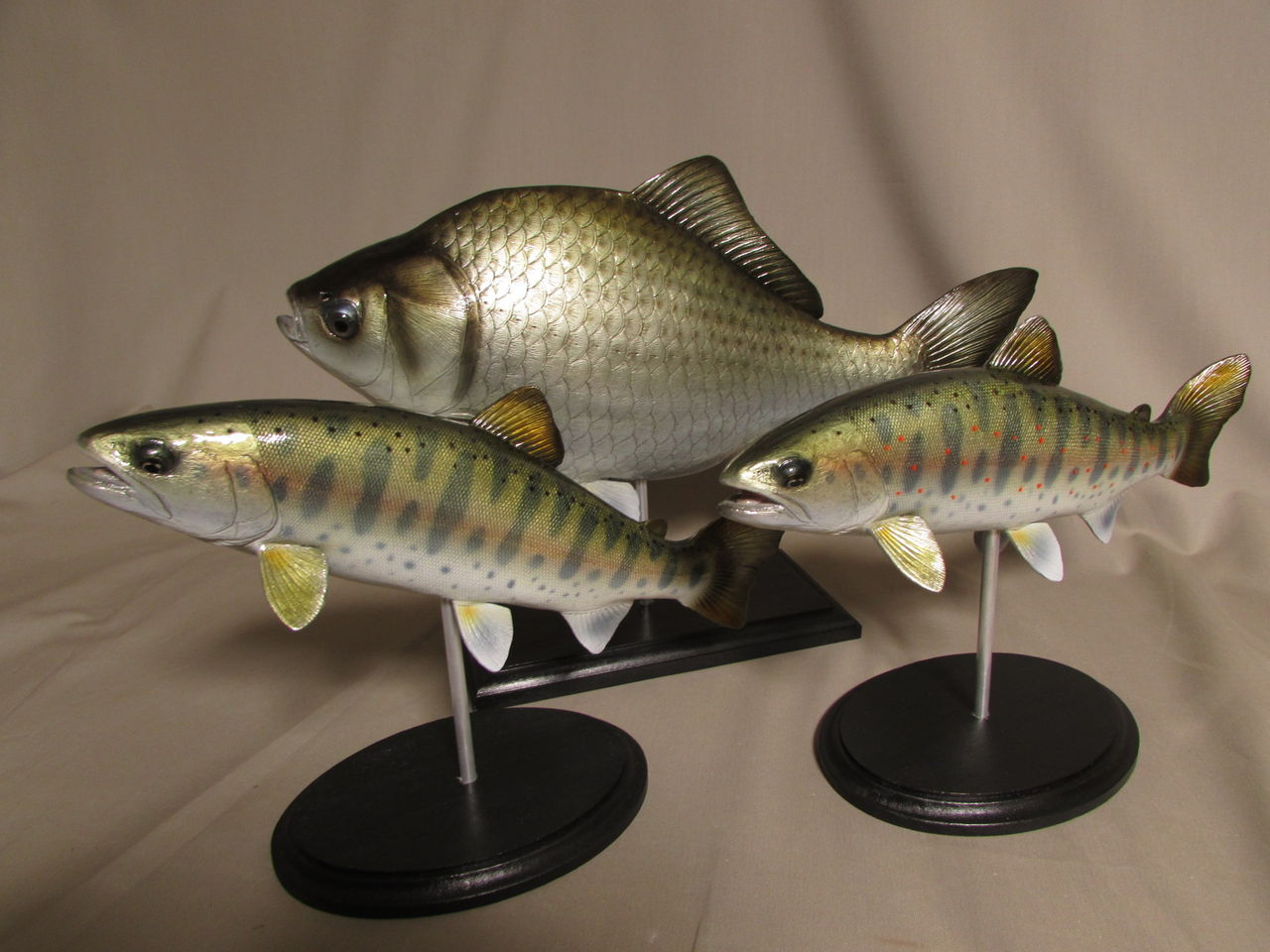 釣りに行きたいですね。 : 魚の模型制作しています。 fish craft REAL