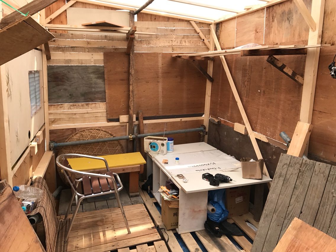小屋作り6日目 Glassfarmのblog