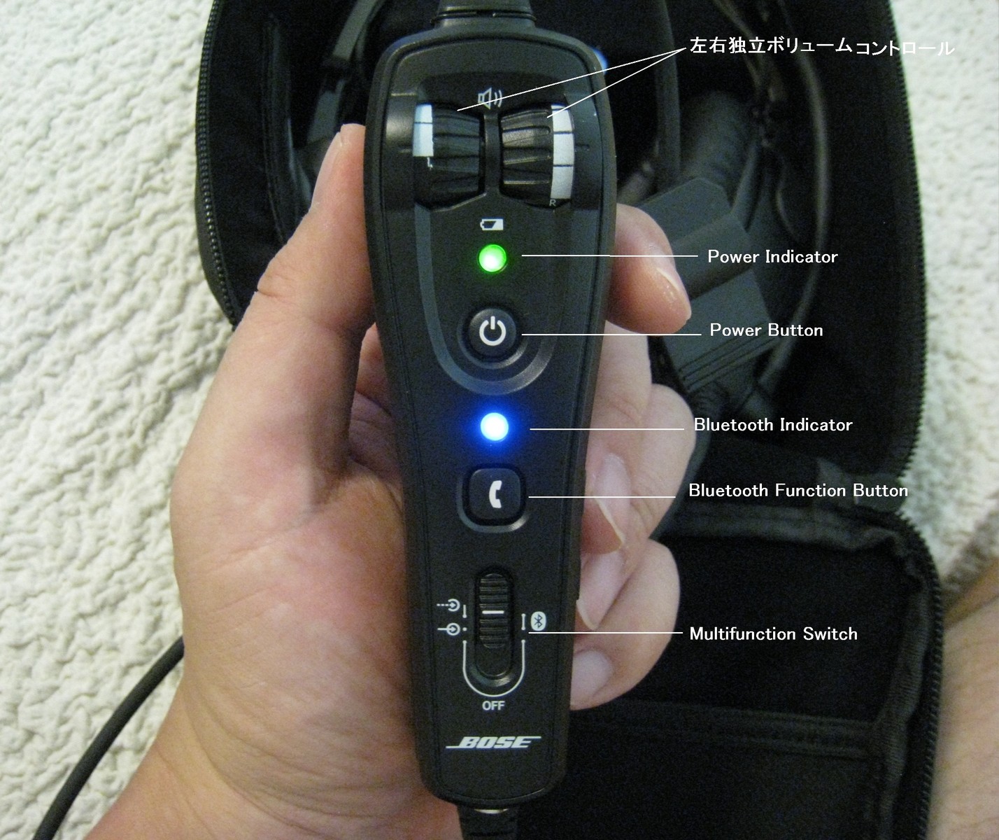 Bose A20 Aviation Headset Glide Slope 空 Fa 200とフライトの日々 残波 海 Storebro 340 と新米船長の日記