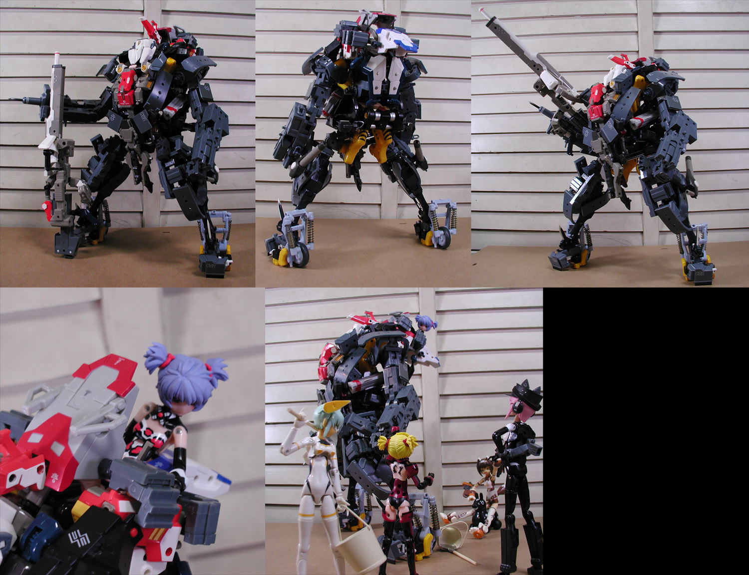 武装神姫の武装の部分でロボを作ってみました ブースト速報