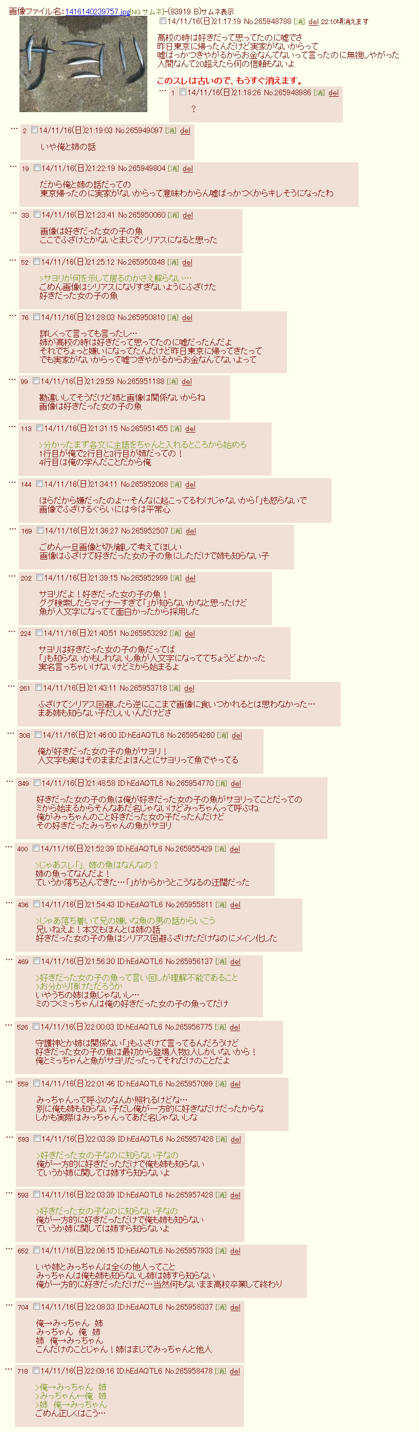 怪文書スレ 好きだった女の子の魚 ブースト速報 怪文書スレ 好きだった女の子の魚 ブースト速報
