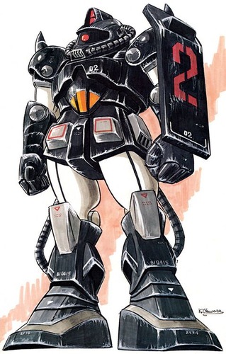 ちょっとグフっぽい要素入ってる奴らの区別がつかない