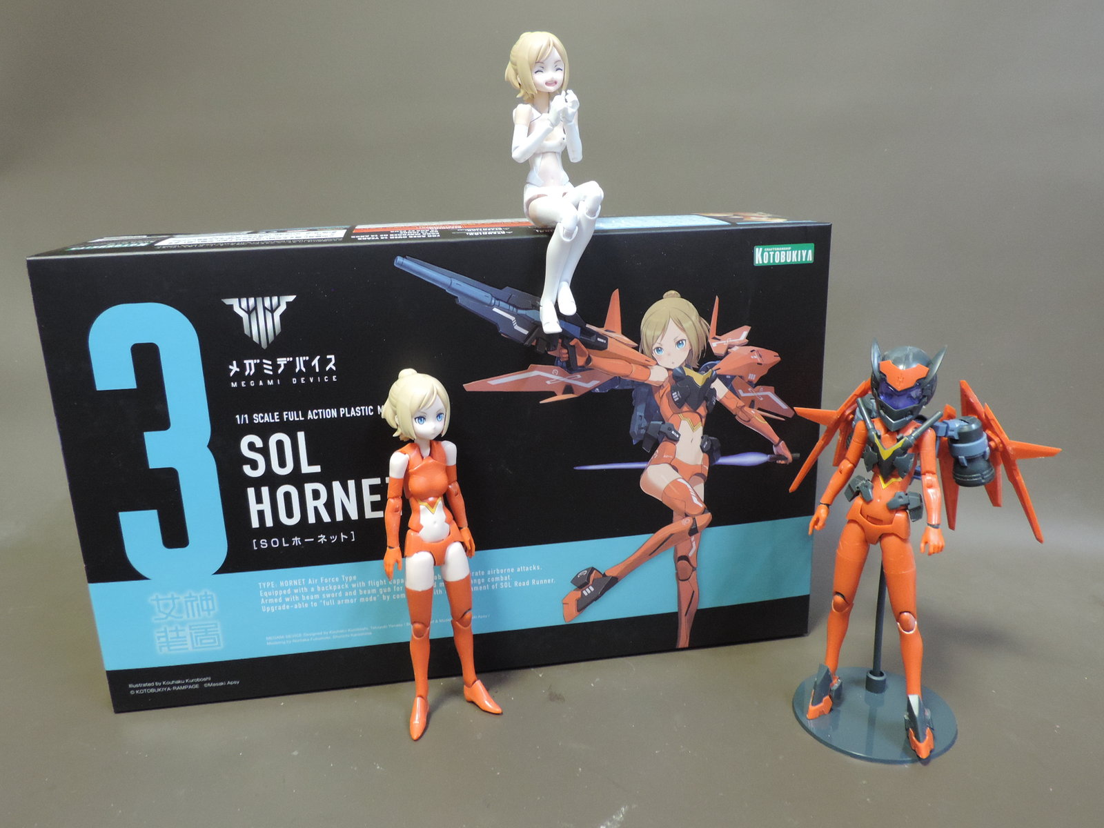 メガミデバイス Solホーネット 表情豊かなのが楽しい ブースト速報 メガミデバイス Solホーネット 表情豊かなのが楽しい ブースト速報