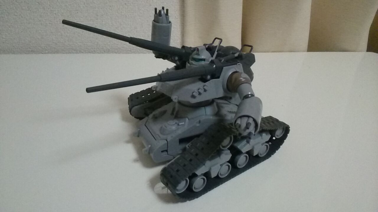 Hg ガンタンク初期型 引き出しキャタピラ構造でダイナミックなアクションができます ブースト速報
