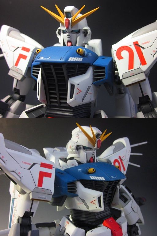 1 60 ガンダムｆ９１ 的確な改造と丁寧な仕上げがすばらしい ブースト速報