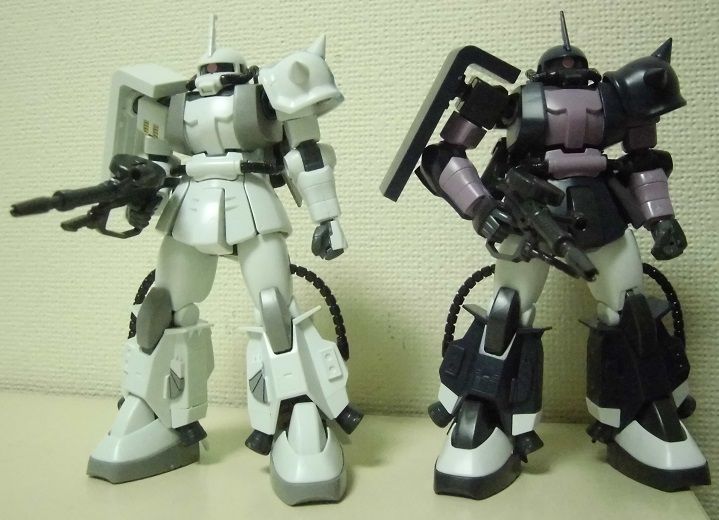 Hguc Ms 06r 1a シン マツナガ専用ザクii ザク塗装入門にぴったしすぎる ブースト速報
