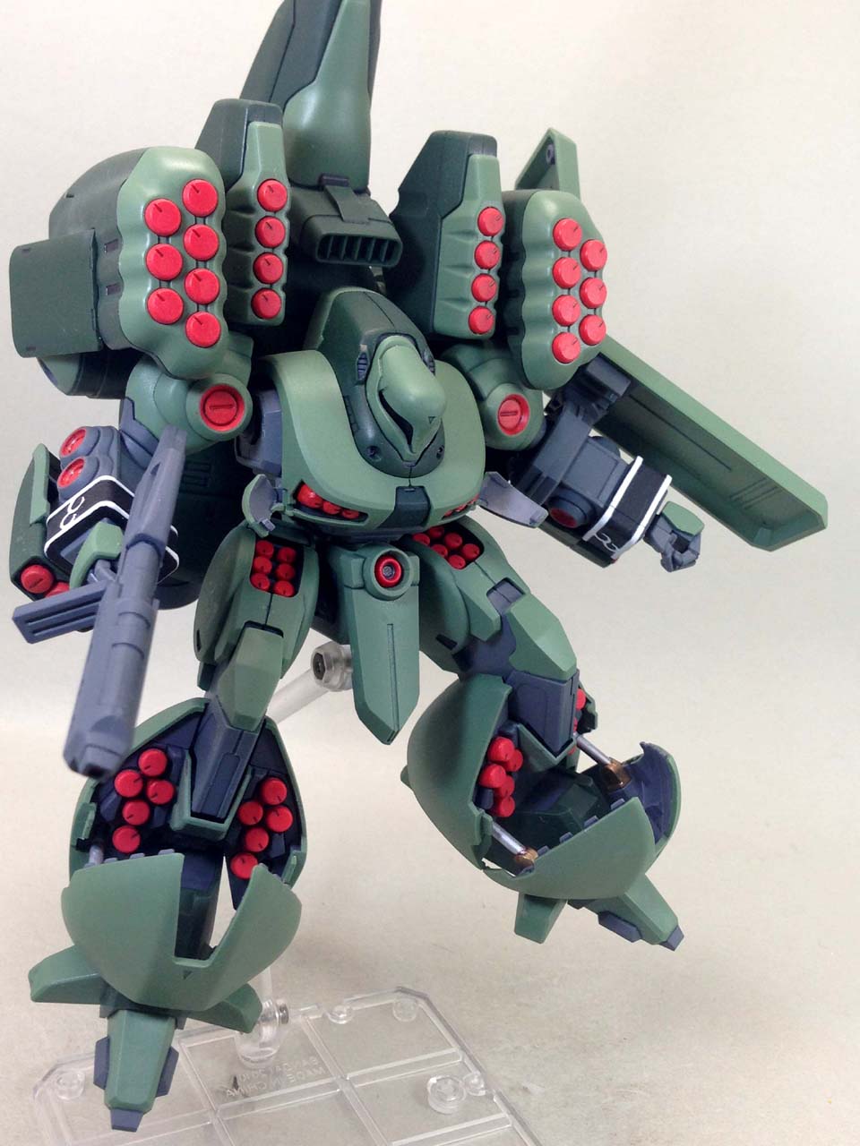 HGUC 『ズサ(ユニコーンVer.)』 緑も引き締まって見えてかっこ ...