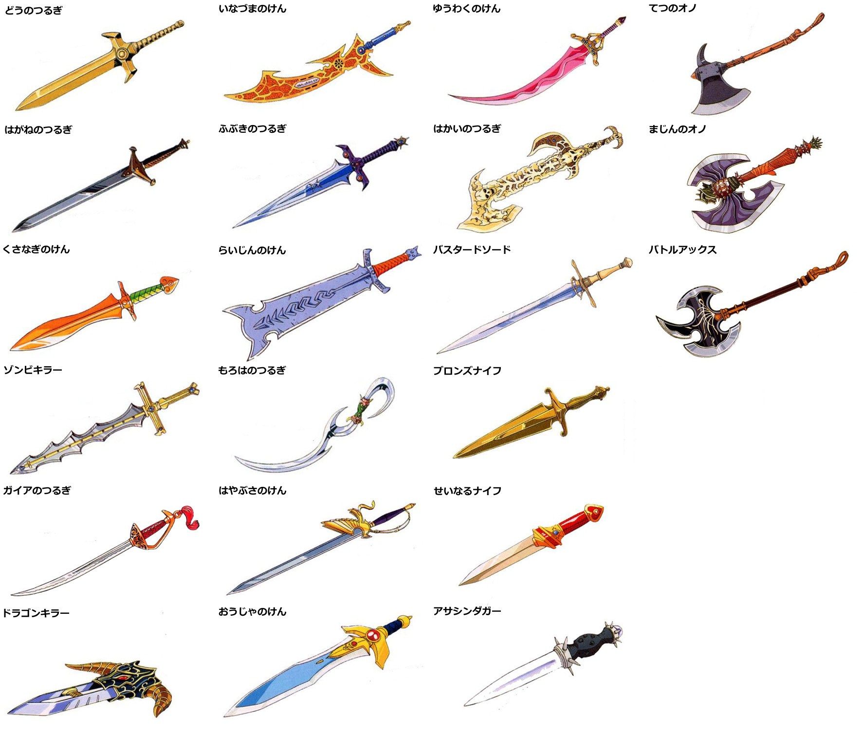 Rpgの最強武器って大抵装飾過多でダサいよね ブースト速報