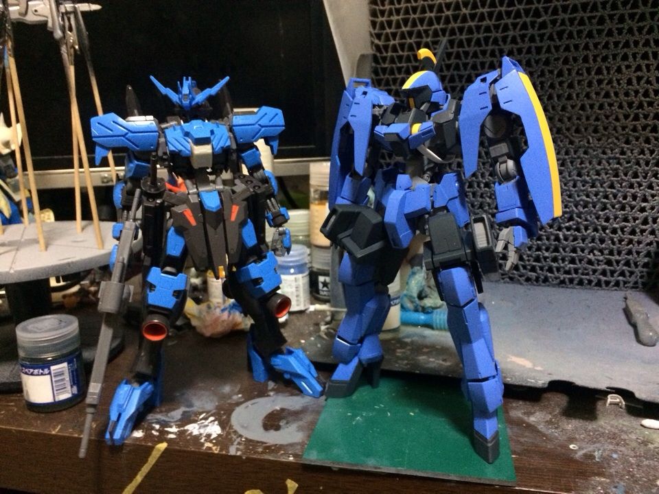 1 100 ガンダムヴィダール 腰の獲物がデカくて腕を下におろせないのはhgと同じ ブースト速報