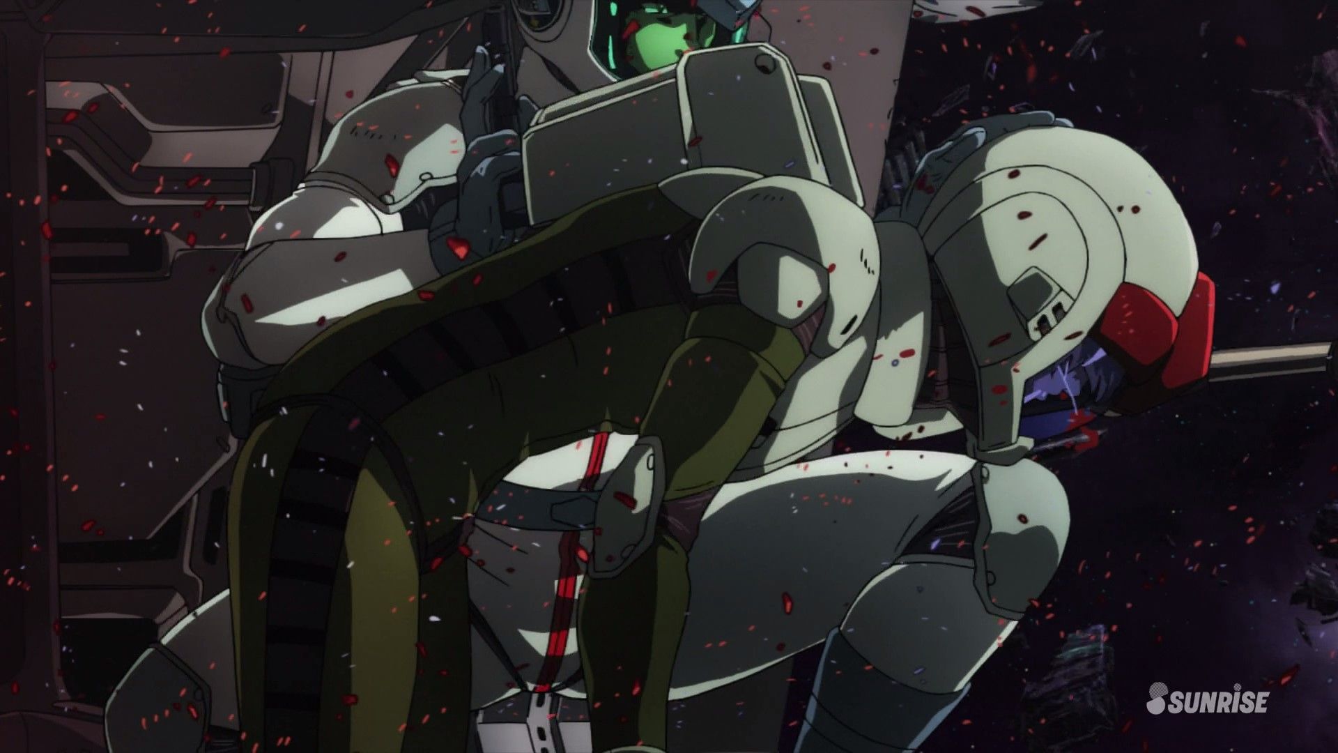 機動戦士ガンダム サンダーボルト 第1話 ザク視点のfaガンダムが怖すぎる ブースト速報 機動戦士ガンダム サンダーボルト 第1話 ザク視点のfaガンダムが怖すぎる ブースト速報