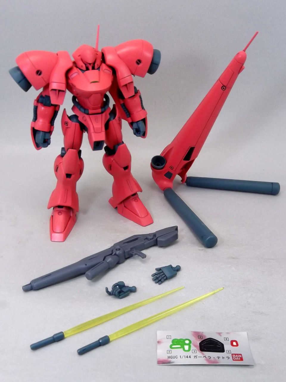 Hguc ガーベラ テトラ Hgucとしてはごく普通 な感じです ブースト速報