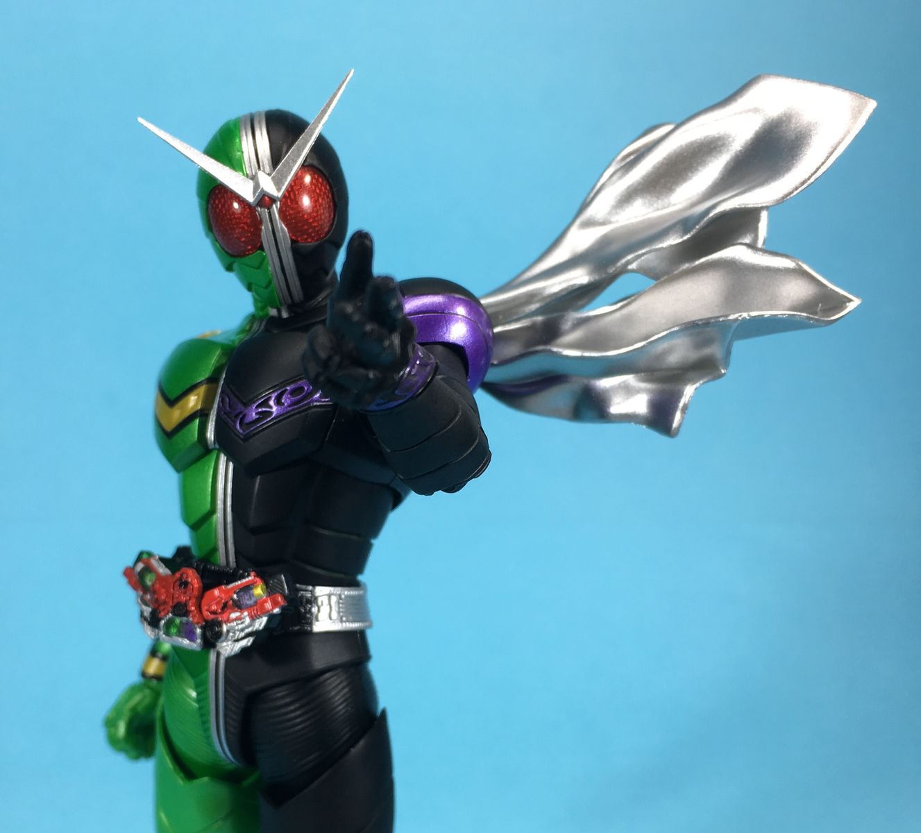 真骨彫 仮面ライダージョーカー(メモリ固着) 真骨彫 仮面ライダー