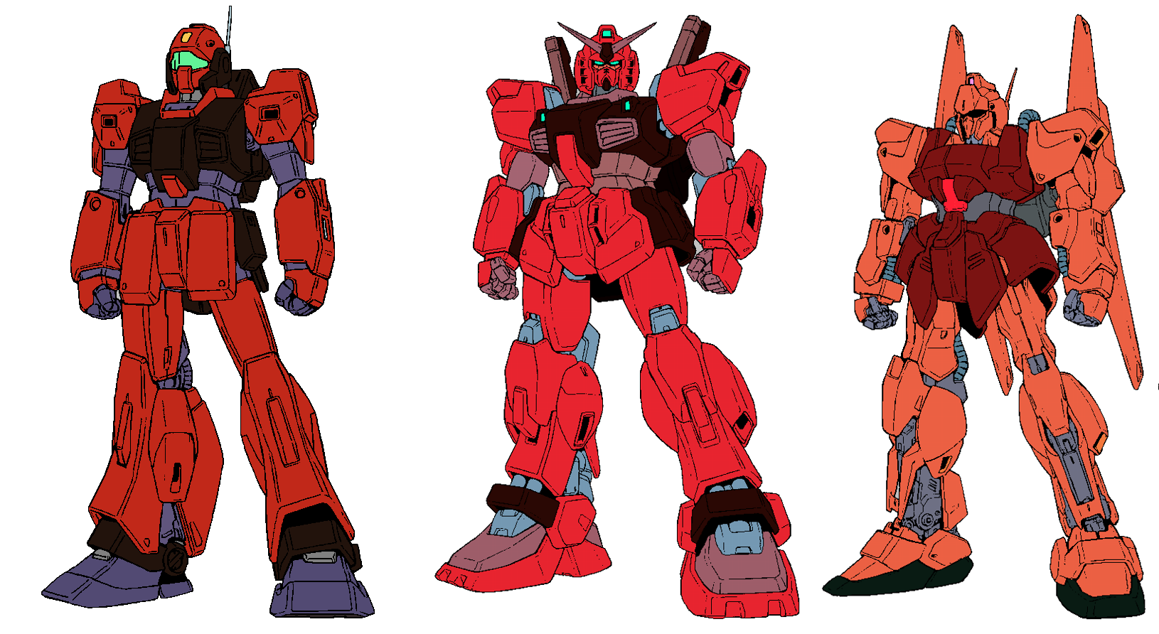 ガンダム塗り絵 黒赤なだけでかっこよさ八割増しだよな ブースト速報