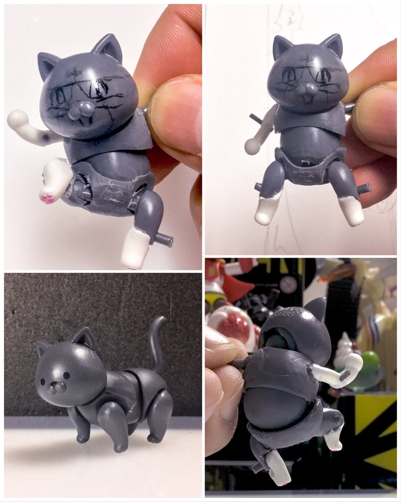 改造 リペイントスレ 現場猫のフル可動フィギュアを作ってみました ブースト速報 改造 リペイントスレ 現場猫のフル可動フィギュアを作ってみました ブースト速報
