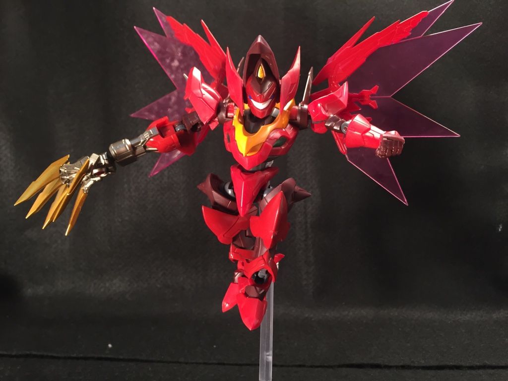 Nxedge Style 紅蓮聖天八極式 右腕の伸縮ギミック無いのは残念だけどそれ以外はいいね ブースト速報