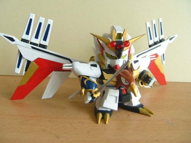 ガンダム妖魔烈伝」の主人公「朱雀のν」を作りました : ブースト速報