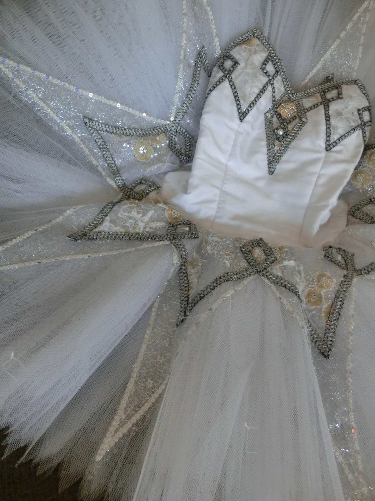 銀の精 衣装 チュチュ バレエ 眠れる森の美女 | レンタル衣装