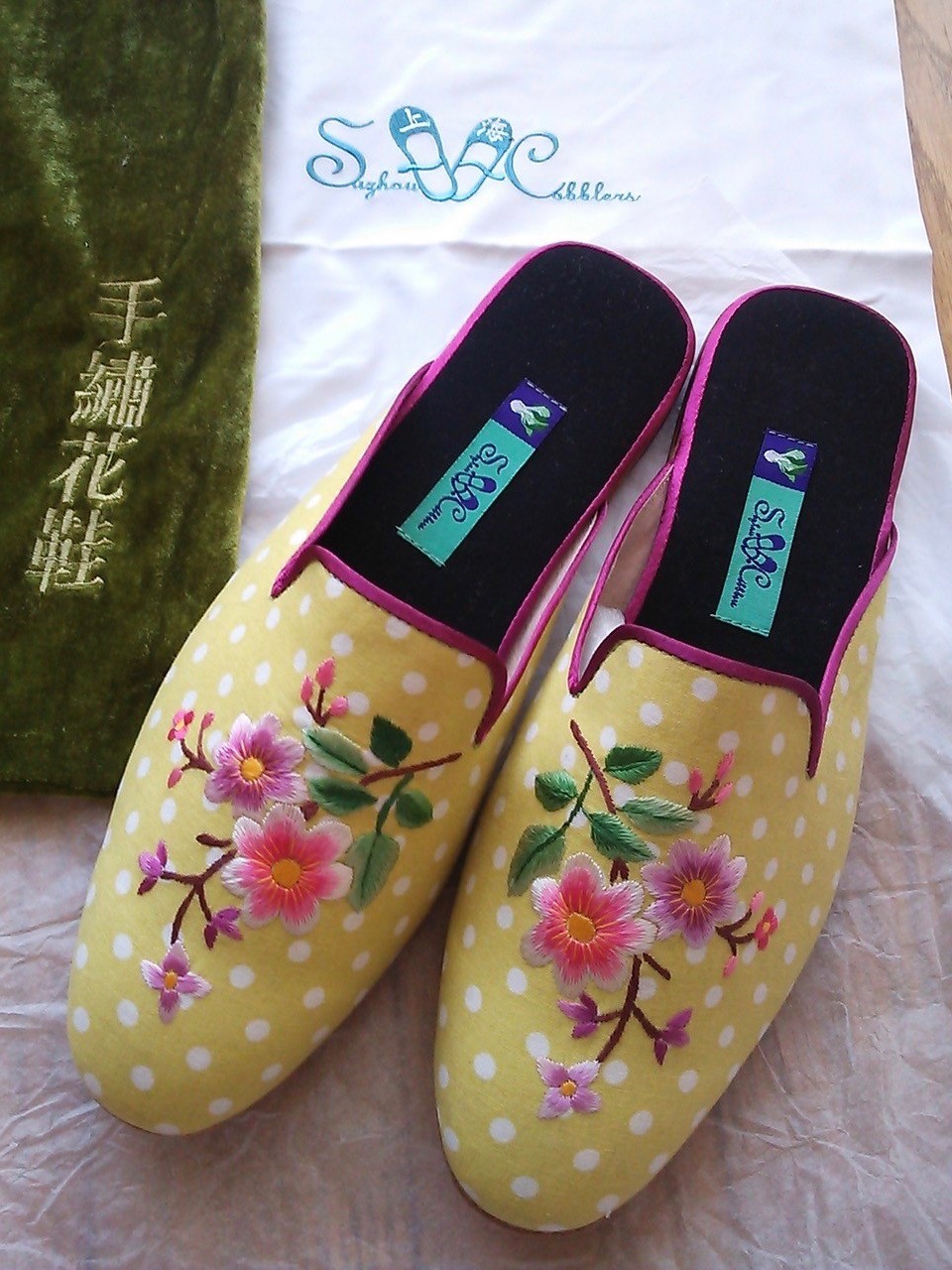 Suzhou Cobblers♦︎スージョー・コブラーズ♦︎刺繍靴♦︎中国刺繍-