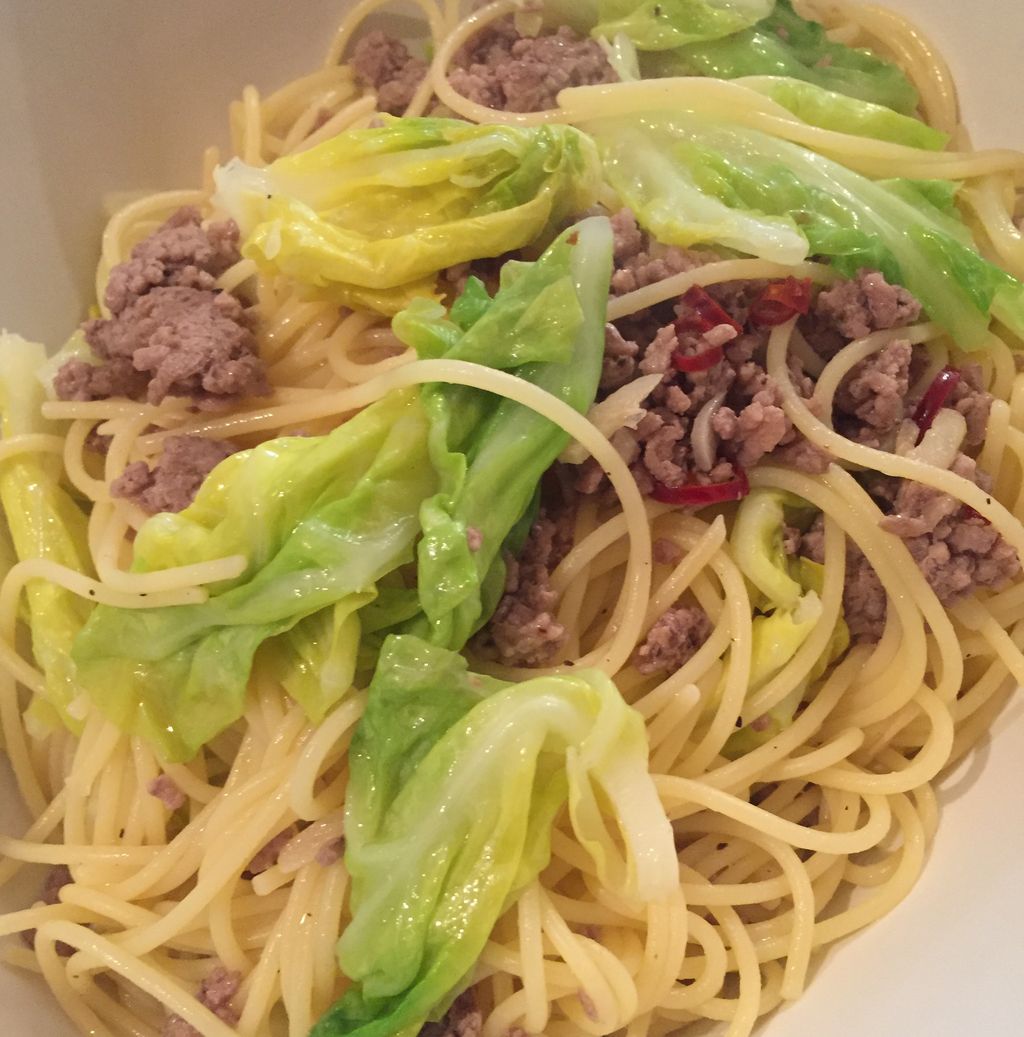 パスタ ひき肉