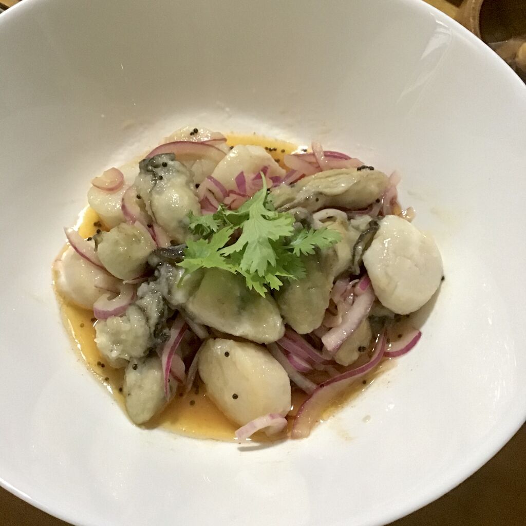 牡蠣とホタテをアチャールにしたらめちゃくちゃおいしかった グルテンフリー生活もっとおいしく たのしく グルフリ