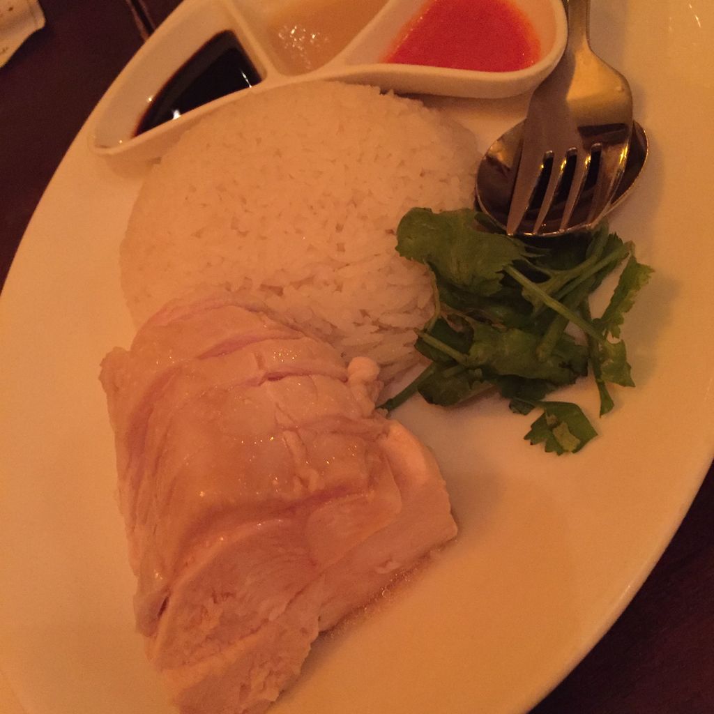 チキンライス パクチーサラダ コーヒーポークなどなど シンガポール料理を堪能しました グルテンフリー生活もっとおいしく たのしく グルフリ