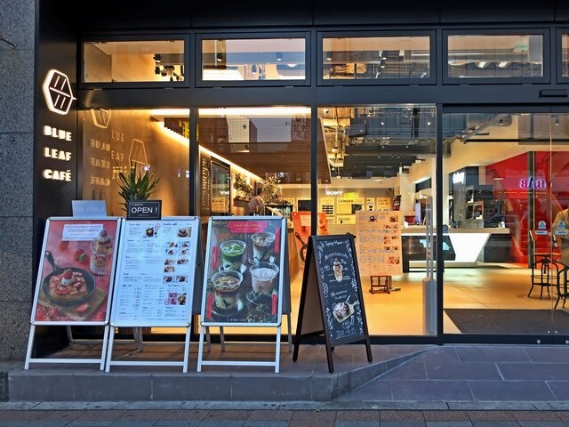 Blue Leaf Cafe 上野 ブルーリーフカフェ 上野 上野広小路 上野御徒町 京成上野 つ な関西人の観察日記