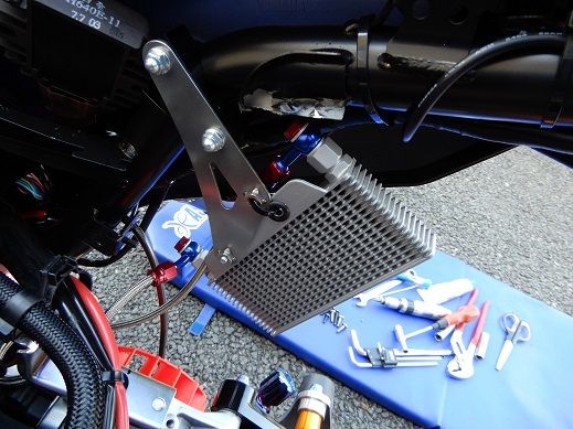 シグナスX 4型 オイルクーラー・軽量フライ・軽量ファン・強化オイル