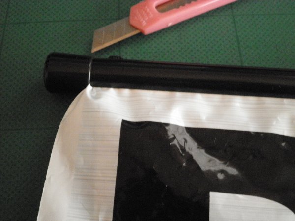 紙袋やポスターを飾る タペストリー風編 ｇｎ部屋